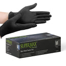 Luva Nitrílica Preta P Supermax