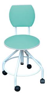 BANQUETA MOCHO C/ENCOSTO C/ RODINHAS DA QUALITY