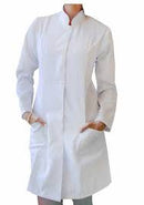 JALECO OXFORD BRANCO GOLA PADRE P