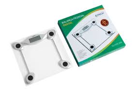 BALANÇA DIGITAL G-TCHE MODELO GLASS 200KG