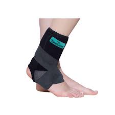 TORNOZELEIRA AJUSTAVEL COM ESTABILIZADOR PRETA TAKE CARE TAMANHO UNICO