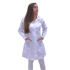 JALECO OXFORD BRANCO MANGA PRINCESA PP