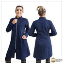 JALECO GABARDINE MARINHO COM ZIPER G