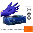 LUVA NITRILICA AZUL G SUPERMAX