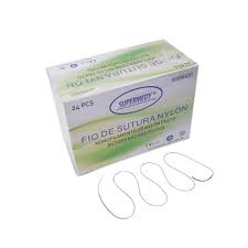 FIO AGULHADO NYLON 2/0 P/UN SUPERMEDY