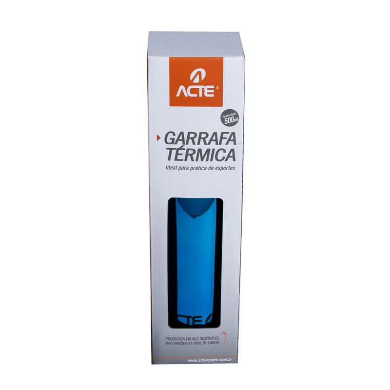 GARRAFA TÉRMICA 500ML AZUL DA ACTE