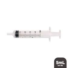 SERINGA BICO LUER SLIP 5ML RYMCO