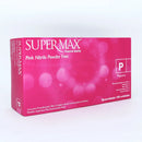 Luva Nitrílica Rosa  Supermax